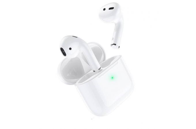 Наушники вакуумные беспроводные HOCO ES46 Original series Cool Pro TWS wireless headset Bluetooth (белый)