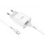 Сетевое зарядное устройство USB + кабель Type-C HOCO C81A Asombrosos (белый)