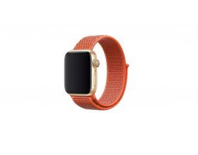 Ремешок нейлоновый EVA для Apple Watch 38/40 mm оранжевый