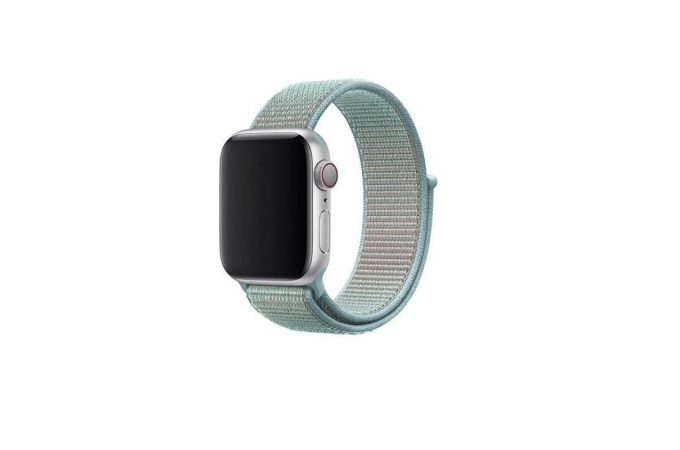 Ремешок нейлоновый EVA для Apple Watch 38/40 mm морской лед