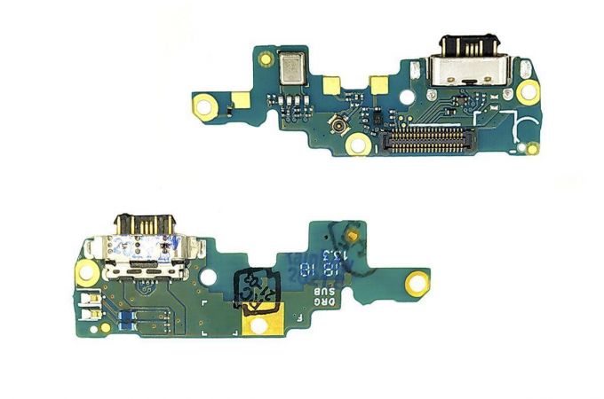 Шлейф для Nokia 6.1 Plus (TA-1116) с разъемом зарядки (плата) HQ