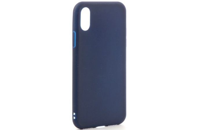 Чехол NEYPO Soft Matte iPhone 13  (темно-синий)