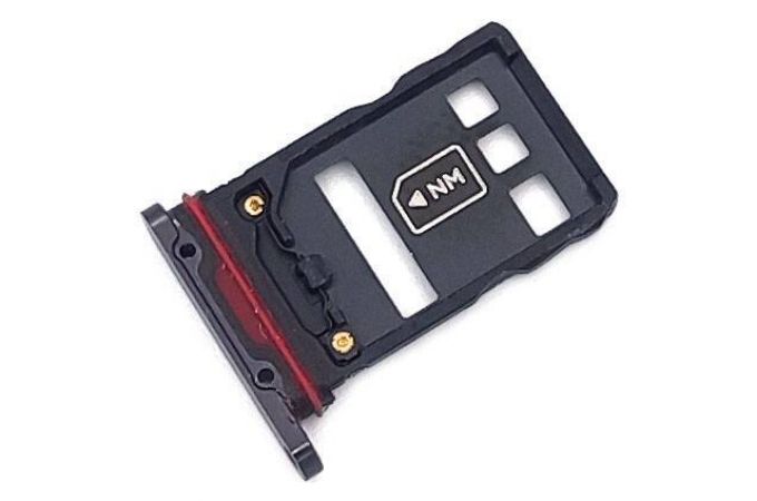 Держатель SIM (СИМ) для Huawei P30 Pro (черный)