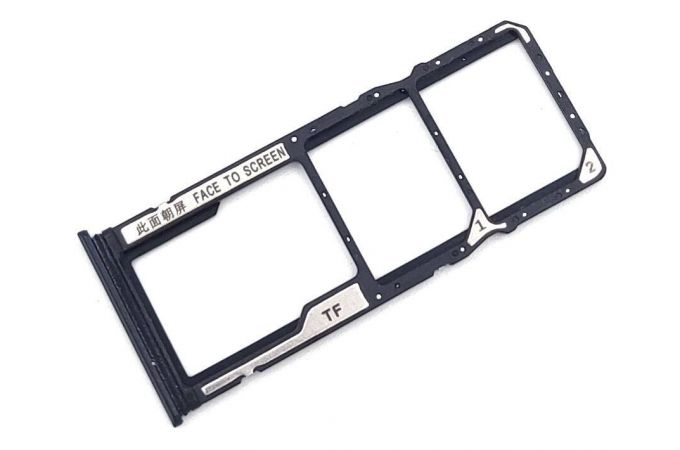 Держатель SIM (СИМ) для Xiaomi Redmi 9T (серый)