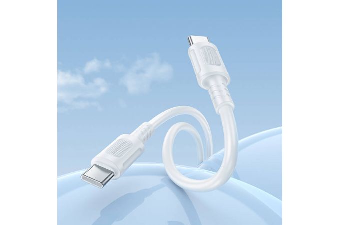 Кабель USB Type-C - USB Type-C BOROFONE BX111, PD60W (черный) 1м