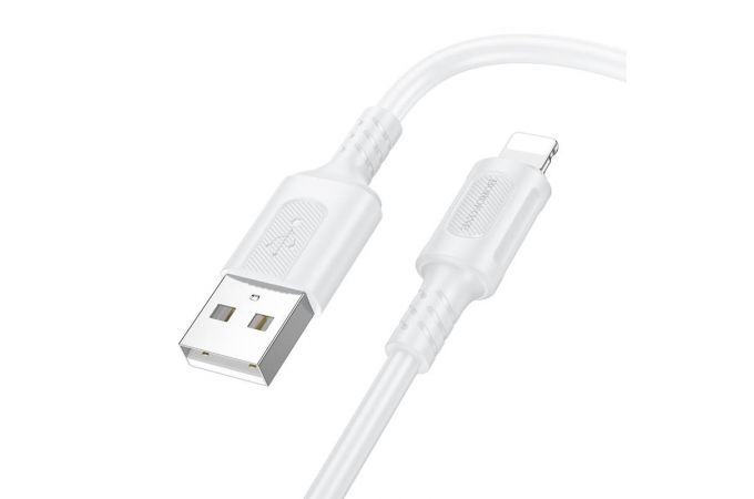 Кабель USB - Lightning BOROFONE BX111, 2,4A (белый) 1м