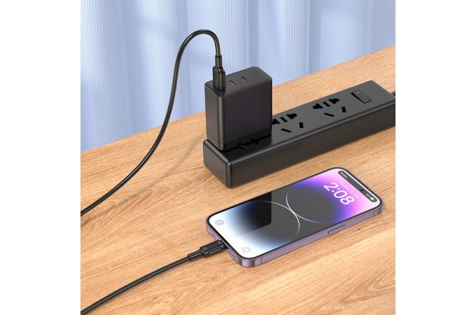 Кабель USB - Lightning BOROFONE BX111, 2,4A (белый) 1м