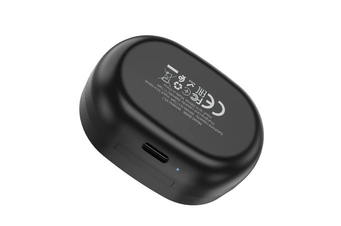 Наушники вакуумные беспроводные BOROFONE BW06 Manner true wireless BT Earphone Bluetooth (черный)