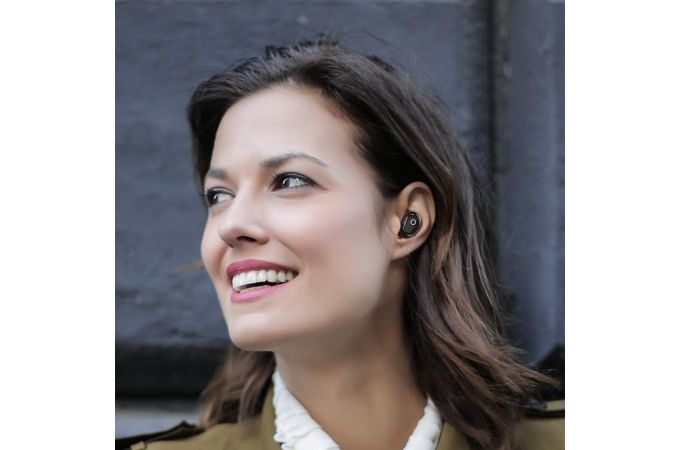 Наушники вакуумные беспроводные BOROFONE BW06 Manner true wireless BT Earphone Bluetooth (черный)