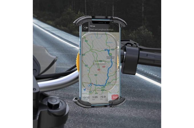 Держатель велосипедный для телефона BOROFONE BH59 Flyover bike motorcycle universal holder (на руль мототехники)