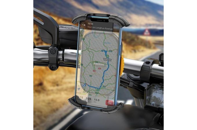Держатель велосипедный для телефона BOROFONE BH59 Flyover bike motorcycle universal holder (на руль мототехники)