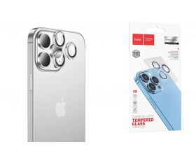 Защитное стекло камеры iPhone 13 mini /13 HOCO 3D Eagle eye metal lens