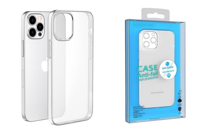 Чехол для iPhone 13 mini (5.4) BOROFONE Ice series тонкий (прозрачный)