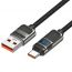 Кабель USB - USB Type-C HOCO U137 5А (черный) 1м