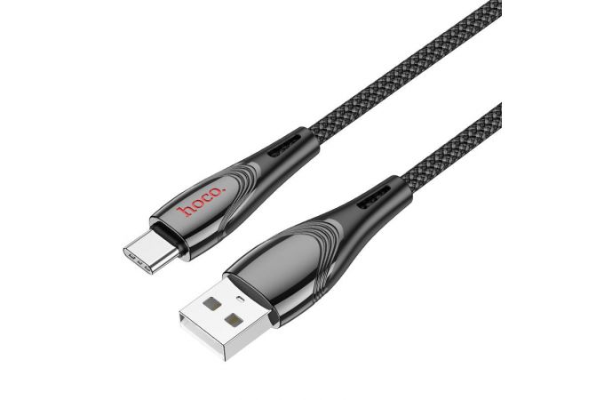 Кабель USB - USB Type-C HOCO U133 (черный) 1м