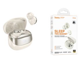 Наушники вакуумные беспроводные HOCO EW200 Elegant true wireless sleep BT headset (топленое молоко)