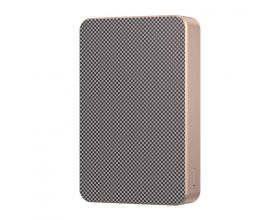Универсальный дополнительный аккумулятор Power Bank HDD KEVLAR Support Magsafe 5000mAh Gold