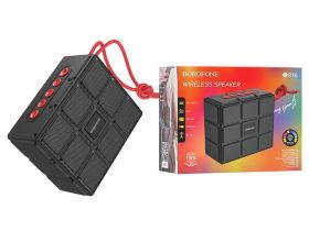 Портативная беспроводная колонка BOROFONE BR16 Gage sports BT speaker (черный)