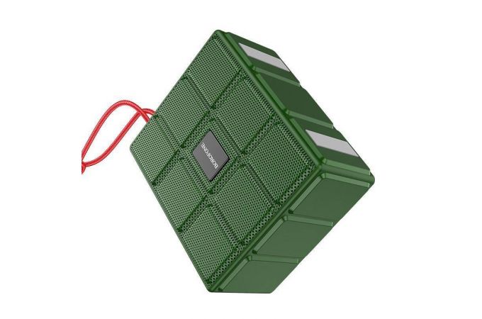 Портативная беспроводная колонка BOROFONE BR16 Gage sports BT speaker (зеленый)