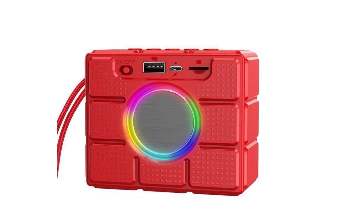 Портативная беспроводная колонка BOROFONE BR16 Gage sports BT speaker (красный)