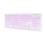 Клавиатура проводная Smartbuy ONE 328 с подсветкой USB (SBK-328U-W) (белый)