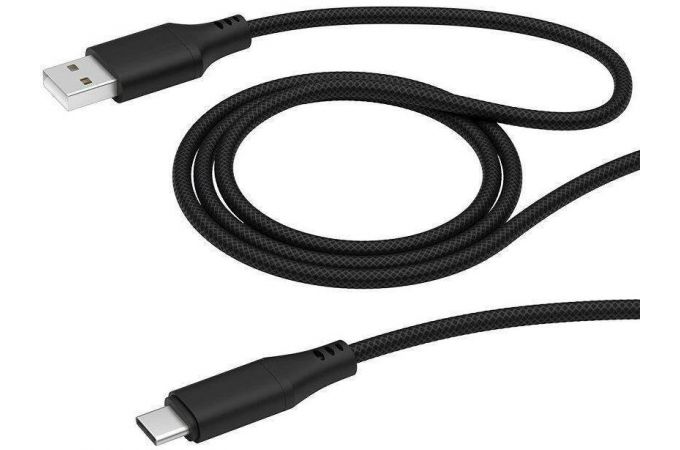 Кабель USB - USB Type-C Deppa (72283) 5A 100 W (черный)