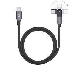 Кабель USB Type-C - USB Type-C Deppa (72330) (черный) 1,2м