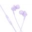 Наушники вакуумные проводные HOCO M113 Landy universal digital earphones with microphone штекер Type-C (фиолетовый)