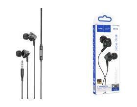 Наушники вакуумные проводные HOCO M113 Landy universal earphones with microphone (черный)