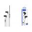 Наушники вакуумные проводные HOCO M113 Landy universal earphones with microphone (черный)