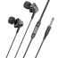 Наушники вакуумные проводные HOCO M113 Landy universal earphones with microphone (черный)