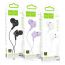 Наушники вакуумные проводные HOCO M113 Landy universal earphones with microphone (черный)