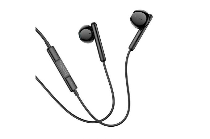 Наушники вакуумные проводные HOCO M93 Type-C Joy wire-controlled  штекер Type-C (черный)