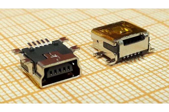 miniUSB 2.0 разъем для планшета USB-MU-005-04 (5pin)