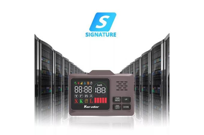 Радар-детектор Karadar PRO980SG сигнатурный (GPS)