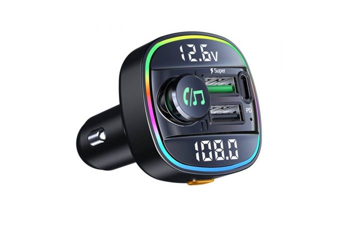 FM-Модулятор TDS TS-CAF20 RGB (Bluetooth)