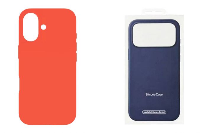 Чехол для iPhone 17 (6,3) Silicone Case Soft Touch MagSafe (оранжевый)