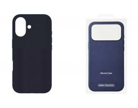 Чехол для iPhone 17 (6,3) Silicone Case Soft Touch MagSafe (черный)