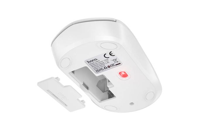 Мышь беспроводная HOCO GM42 Platino (USB, 2.4ГГц+ВТ, 10м) (черный)