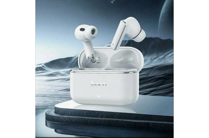 Наушники вакуумные беспроводные HOCO EQ35 Rhyme true wireless ANC+ENC six microphones noise reduction BT headset(App) (черный)