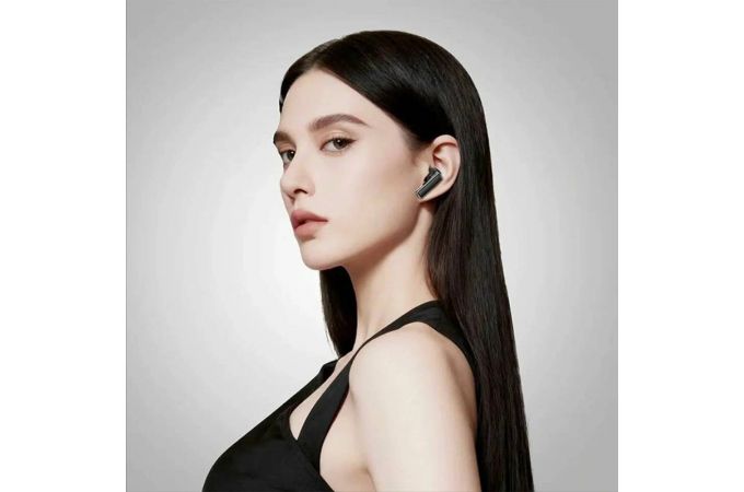 Наушники вакуумные беспроводные HOCO EQ35 Rhyme true wireless ANC+ENC six microphones noise reduction BT headset(App) (белый)