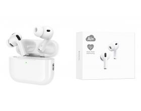 Наушники вакуумные беспроводные HOCO EW98 ANC Intelligent AI translation+heart rate monitoring headset(App) (белый)