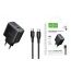 Сетевое зарядное устройство USB-C + кабель Type-C HOCO C158A Upgrade PD45W(1C1A) charger set (черный)
