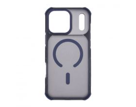 Чехол для iPhone 17 (6,3) Z-ONE защитный противоударный MagSafe (черно-синий)