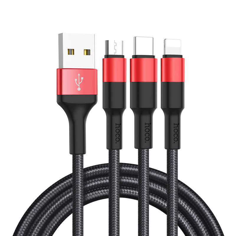 Универсальный usb кабель. Кабель Hoco x26 USB Type-c. Hoco x26 Micro. Hoco x26 Lightning. Hoco кабель 3 в 1.